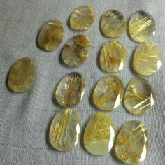 Wholesale Natural Golden Rutile Gemstone Supplier India