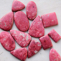 Wholesale Natural Thulite Lots Wholesale Bulk Stone Natural Thulite Cabochons