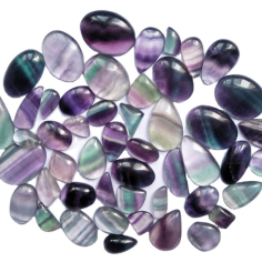 Wholesole Natural Designer Fluorite Amazing Quality Designer Fluorite Cabochon