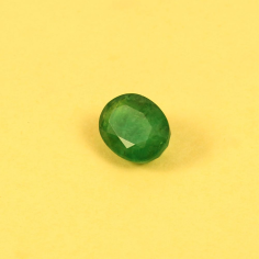 Natural zambian emerald oval shape 4.15 cts from zambia loose gemstone Supplier