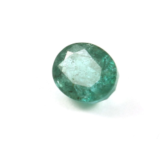 Natural rare sea green zambian emerald oval shape10.5x8.5mm 3.5ct from Supplier