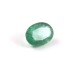 Natural sea green zambian emerald oval shape 2 cts from zambia loose  Supplier