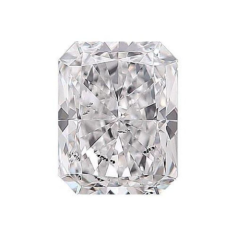 Wholesale Best quality Radiant 1.01 E color SI1 certify 6.72 4.98 3.24  Diamond