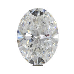 2.06 Oval Cut D VS1 EX EX 9.98 -7.30 *4.50 IGI CERTIFIED Diamond Manufacturer