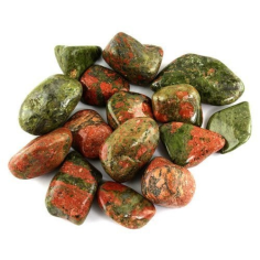 Wholesale Unakite Tumble Stone For Sale Gemstone Tumble Supplier Manufacturer