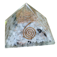 Shop Natural White Rainbow Moonstone orgone Energy pyramids:Get In Bulk Supplier