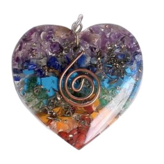 Top Assorted 7 Chakra Layer orgone energy pendant supplier : Orgone Supplier