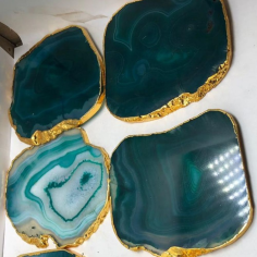 MULTI COLOR BEAUTIFUL NATURAL AGATE SLICE Manufacturer