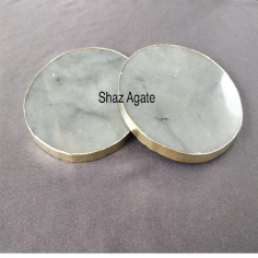 Top Indian Agate Coaster Nailon Polished Slices in wholesale price Manufacturer