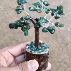 Green Aventurine 60 Beads Gemstone Tree For Sale With Beautiful look Supplier