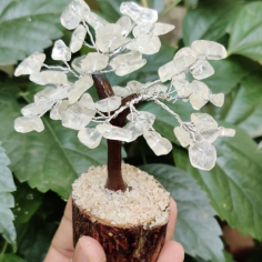 Superb White Crystal Decorative Small Gemstone Tree (Order Fast) Supplier