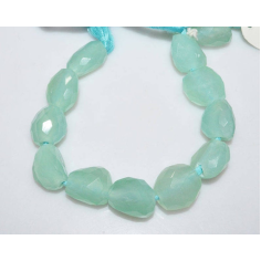 Wholesaler of   natural aqua chalcedony beads