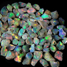 Wholesaler of Natural Raw Ethiopian Fire Opal Rough gemstone