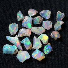 Wholesaler of Natural Raw Fire Ethiopian Opal Rough Gemstones