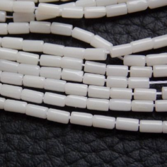 White Coral Smooth Tubes,Drum,Cylinder Bead,Loose Stone Maker