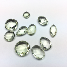 green amethyst gemstone, high quality mix shape natural amethyst Manufacturer