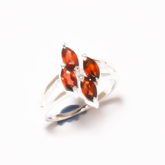 Wholesale Magnificent Indian Design Sterling Silver 925 Oval Shape Smoky Quartz