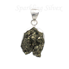 Wholesale  sterling silver nickel laterite gemstone pendant