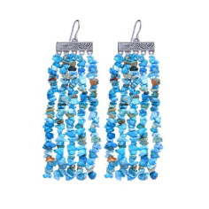 Wholesaler Turquoise Gemstone 925 Sterling Silver Earrings