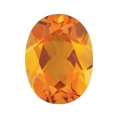 Wholesale Citrine Faceted Oval Shape Gemstone 3x5mm to 8x10mm Loose