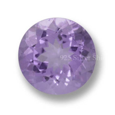 Loose Amethyst Brazilian Faceted Round For Jewelry Making Supplier