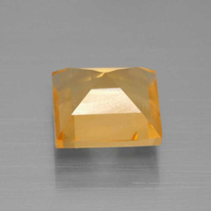 Citrine Faceted Loose Faceted Square Gemstone For Making Manufacturer