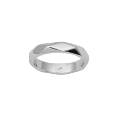 925 Sterling Silver Designer Plain Ring Manufacturer