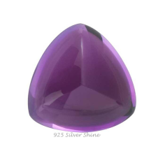 Natural Amethyst Cabochon 3 mm to 10 mm Loose Cabochon Trillion Manufacturer