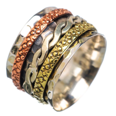 World Wide Spinner Sterling Silver Rings Jewelry Supplier