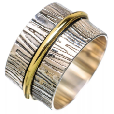 Wholesale Huge Collections Meditation Spinner Rings At Incredible Prices