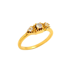 Rainbow Moonstone 925 Sterling Silver Gemstone Gold Rings Supplier