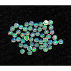 4mm Natural Ethiopian Opal Round smooth Cabochon Gemstones Supplier