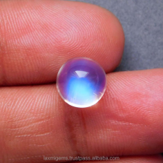 High AAA+++ Rainbow Moonstone Cabochon Gemstone for Supplier