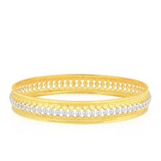 Latest design 2020 new hot sale 18kt 14K pure gold bangles and bracelet Exporter