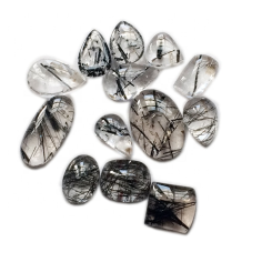 Wholesale Black Rutile Loose Gemstone