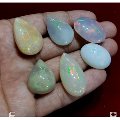 Genuine Ethiopian opal cabochon gemstone Exporter