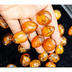 Baltic amber cabochon gemstone for pendant size Exporter