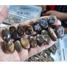 Natural boulder opal free form cabochon gemstone in reasonable price Exporter