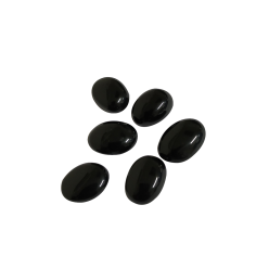 Indian Manufacturer Cabochon Black Onyx Stone Supplier