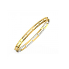 18 Kt Yellow Gold Diamond Bracelet Supplier