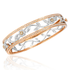 Wholesale  14 Kt Yellow Gold Diamond Bracelet