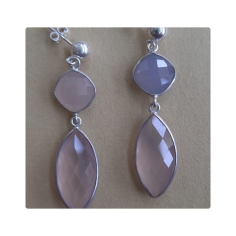 Jewelry Customization Sterling Silver Gemstone Jewelry Earrings Exporter