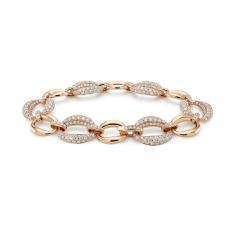 18 Kt Rose Gold Diamond Bracelet exporter