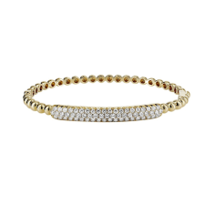 18 Kt Yellow Gold Diamond Bracelet exporter