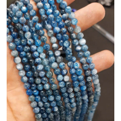 Tanzanite round cabochon beads strands for necklace jewelry Supplier