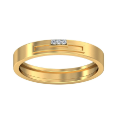 14 Kt Yellow Gold Diamond Ring exporter