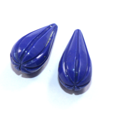 Wholesale carved drops multi purpose usage lapis lazuli loose gemstone Exporter