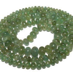 Wholesale faceted Rondell beads Zambian mines natural emerald beads