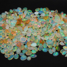 Wholesale natural welo Ethiopian opal cabochon gemstone