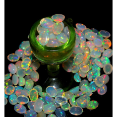 Wholesale loose cabochons calibrated gemstone natural Ethiopian opal gemstone